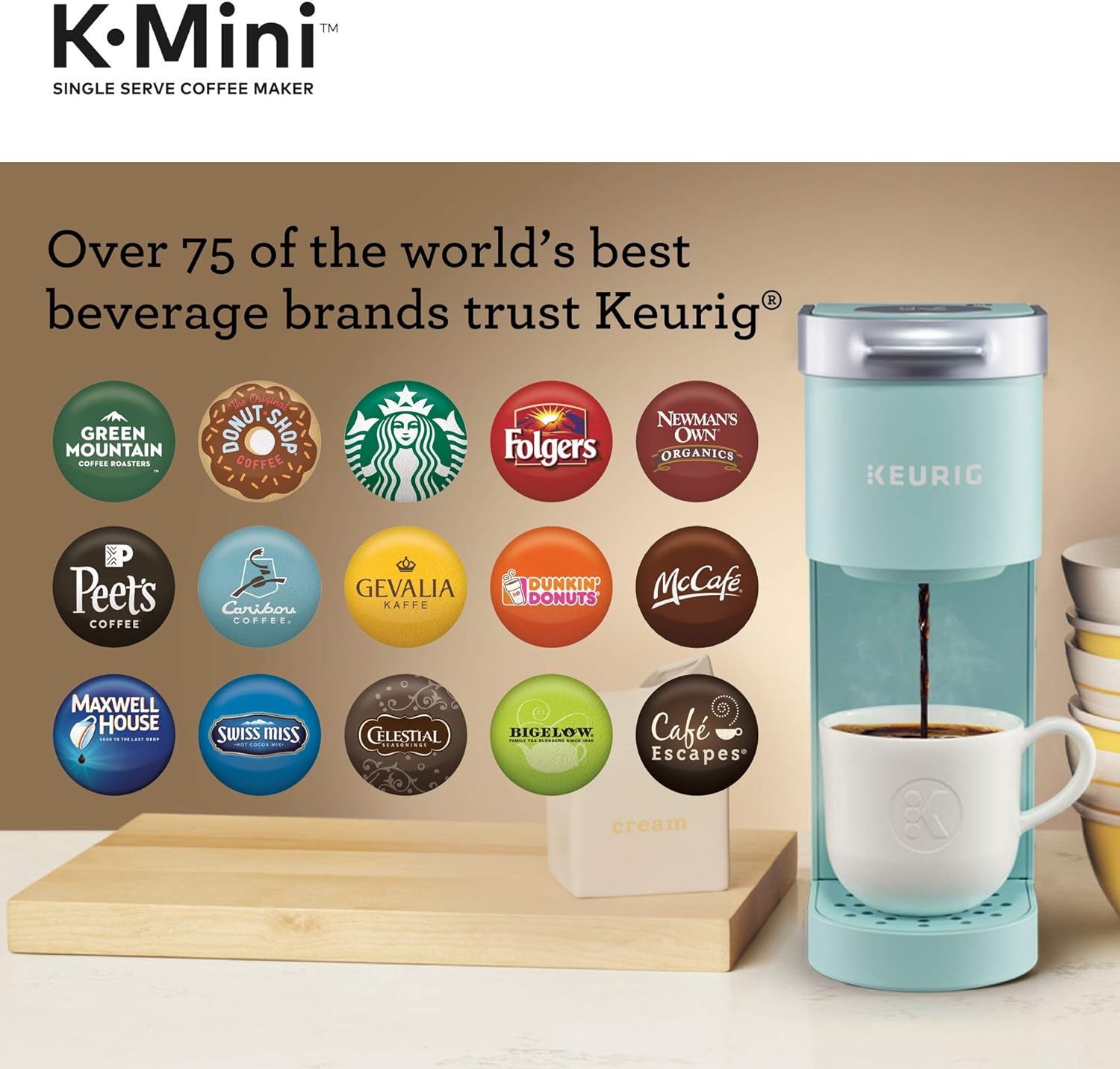 Keurig K-mini Single-serve K-cup Pod Coffee Maker - Dusty Rose : Target