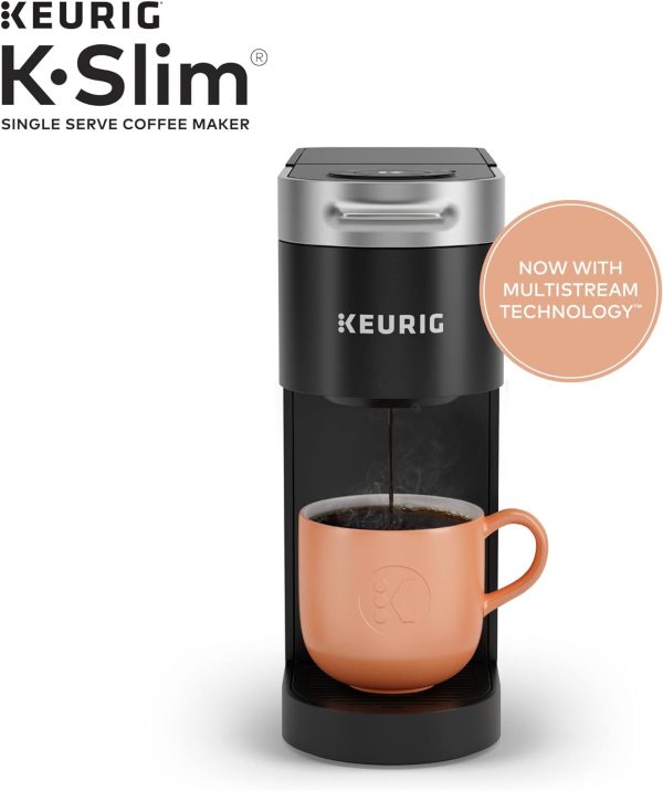 Keurig® K- Slim® Single Serve K-Cup Pod Coffee Maker, Multistream ...