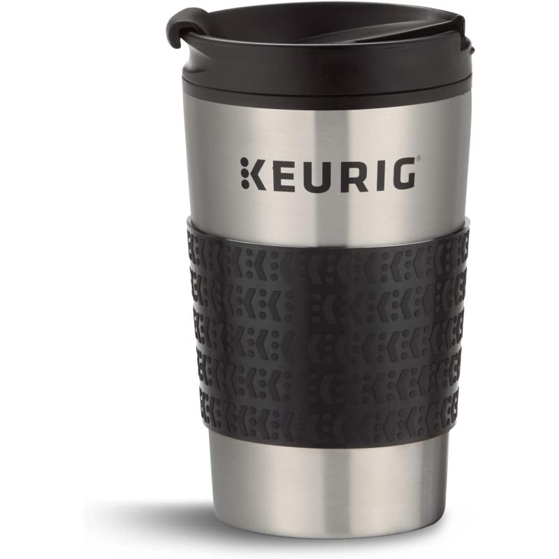 Keurig 14oz Faceted Travel Mug - Red